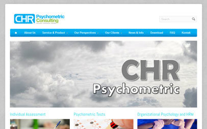 pembangunan website CHR Psycometric Consulting